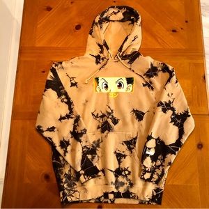 Hypland - Hunter X Hunter HXH GON EYES TIE DYE HOODIE TIE DYE - New Without Tags